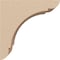 Ekena Millwork 3"W x 6"D x 6"H Classic Olympic Rough Cedar Woodgrain TimberThane Corbel, Primed Tan CORUR03X06X06OLYRCPR - alternate 2